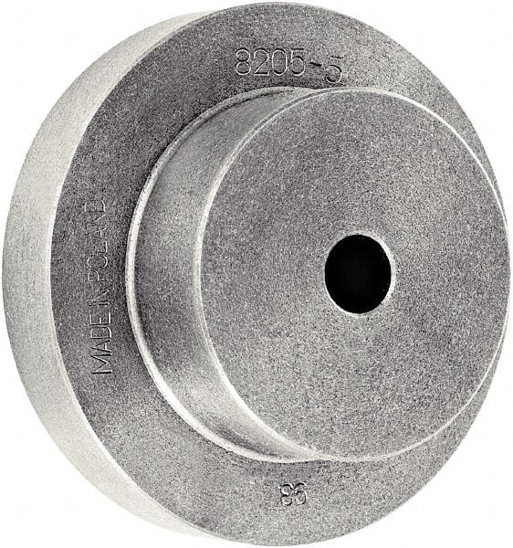 Adapter Back Plate for 5″ Diam Independent & Self Centering Lathe Chucks Blank Mount, 18mm Through Hole Diam, Cast Iron