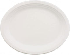 Chinet - Chinet Paper Dinnerware, Oval Platter, 9-3/4 x 12-1/2 - White - Caliber Tooling