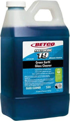 Betco - 2 L Plastic Bottle Pleasant Glass Cleaner - Concentrated, Use on Glass Surfaces - Caliber Tooling