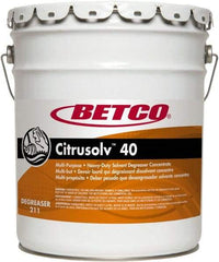 Betco - 5 Gal Bucket Cleaner/Degreaser - Liquid, Citrus - Caliber Tooling