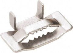 IDEAL TRIDON - Stainless Steel Banding Strap Buckle - 1/4" Wide x 0.03" Thick - Caliber Tooling