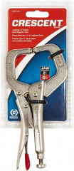 Crescent - 6" OAL C-Clamp Locking Pliers - Caliber Tooling