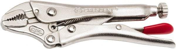 Crescent - 5" OAL Curved Jaw Locking Pliers - Caliber Tooling