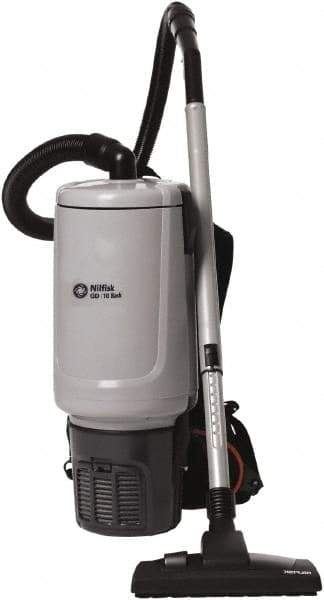 Nilfisk - 1.8 Gal, Plastic Tank, Dry, HEPA Vacuum Cleaner - 10 Amps - Caliber Tooling