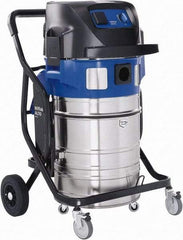Nilfisk - 19 Gal Plastic Tank, Electric Powered Wet/Dry Vacuum - 1.34 Peak hp, 120 Volt, 8.3 Amps, 16' Hose Fitting, Automatic Filter Clean Delivers a Filter Pulse Every 15 Seconds, Accessories Included - Caliber Tooling