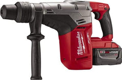 Milwaukee Tool - 18 Volt 1-9/16" SDS Max Chuck Cordless Rotary Hammer - 0 to 3,000 BPM, 0 to 450 RPM, Reversible - Caliber Tooling