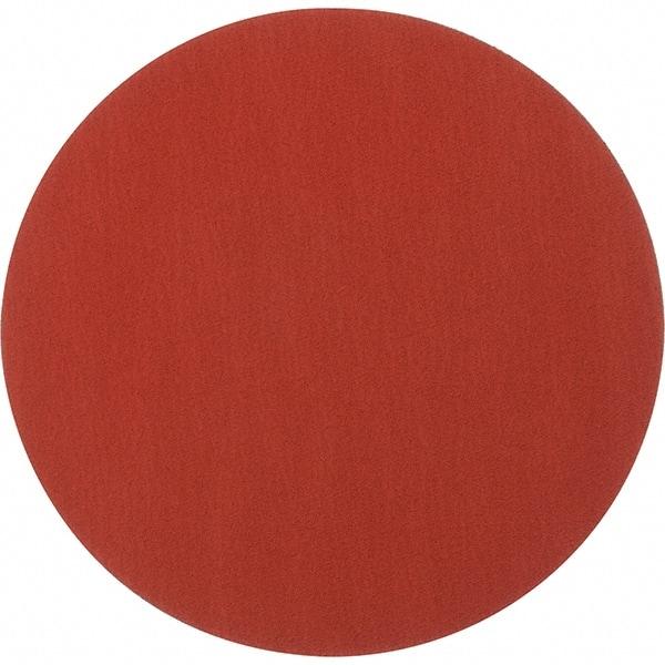 Superior Abrasives - 12" Diam, 60 Grit Ceramic Adhesive PSA Disc - Medium, Cloth Backing, Flexible - Caliber Tooling