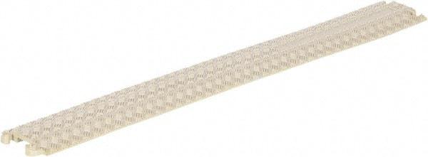 Vestil - 40" Long x 5-1/2" Wide x 3/4" High, Rubber Ramp Cable Guard - 2,200 Lb Load Limit - Caliber Tooling