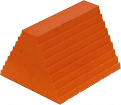 Vestil - 9-1/2" Wide x 8" High x 6" Deep, Urethane Wheel Chock - Caliber Tooling