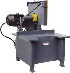 Kalamazoo - 20" Blade Diam, 1" Arbor Hole, Straight Chop & Cutoff Saw - 2,500 RPM, 15 hp, 220/440 Volts, 3 Phase - Caliber Tooling