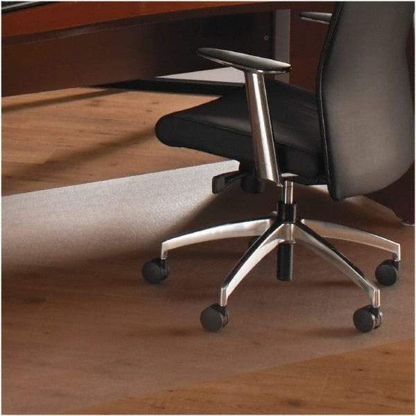 Floortex - 79" Long x 60" Wide, Chair Mat - Rectangular, Straight Edge Style - Caliber Tooling