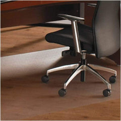 Floortex - 79" Long x 60" Wide, Chair Mat - Rectangular, Straight Edge Style - Caliber Tooling