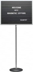 Quartet - Letter Boards Type: Open Face Height (Inch): 18 - Caliber Tooling