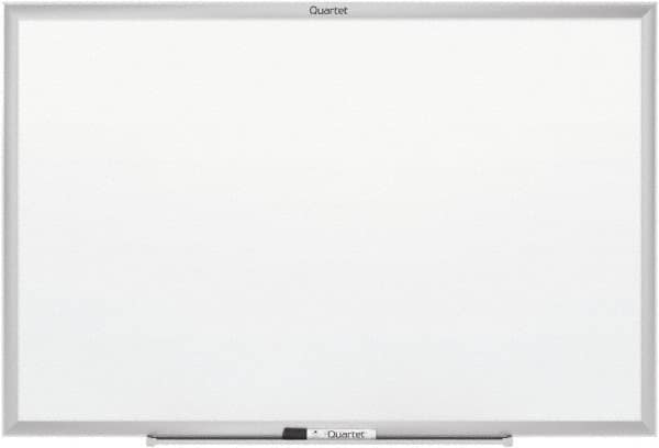 Quartet - 48" High x 72" Wide Magnetic Dry Erase Board - Steel, Includes Z-Bracket - Caliber Tooling