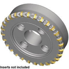 Kennametal - 4" Cut Diam, 1-1/4" Arbor Hole Diam, Indexable Square-Shoulder Face Mill - Caliber Tooling