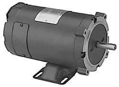 Leeson - 1/3 Max hp, 1,800 Max RPM, Electric AC DC Motor - 12 V Input, 56C Frame - Caliber Tooling