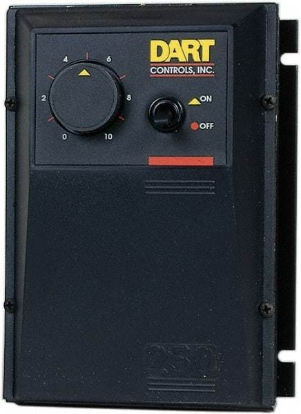 Dart Controls - 1/8 Max hp, 30 Max RPM, Electric AC DC Motor - 120 V Input - Caliber Tooling