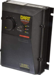 Dart Controls - 2 Max hp, 30 Max RPM, Electric AC DC Motor - 120, 240 V Input - Caliber Tooling