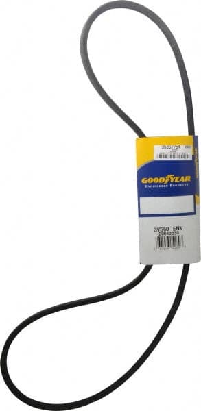 Continental ContiTech - Section 3V, 56" Outside Length, V-Belt - Fiber Reinforced Wingprene Rubber, HY-T Wedge MatchmakerEnvelope, No. 3V560 - Caliber Tooling