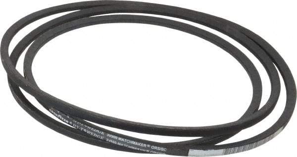 Continental ContiTech - Section 3V, 90" Outside Length, V-Belt - Fiber Reinforced Wingprene Rubber, HY-T Wedge MatchmakerEnvelope, No. 3V900 - Caliber Tooling