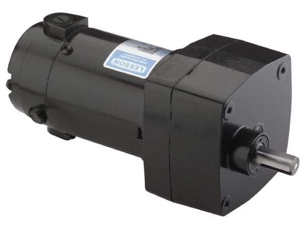 Leeson - 1/15 Max hp, 142 Max RPM, Electric AC DC Motor - 115 V Input, Single Phase, 31 Frame - Caliber Tooling