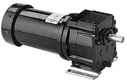 Leeson - 1/15 Max hp, 30 Max RPM, Electric AC DC Motor - 115 V Input, Single Phase, 38D Frame - Caliber Tooling