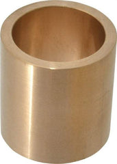 Made in USA - 1-1/2" Inside x 1-7/8" Outside Diam, Cast Bronze Sleeve Bearing - 2" OAL - Caliber Tooling