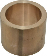 Made in USA - 1-3/4" Inside x 2-1/4" Outside Diam, Cast Bronze Sleeve Bearing - 1-3/4" OAL - Caliber Tooling