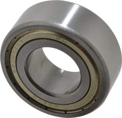 Tritan - 30mm Bore Diam, 62mm OD, Double Shield Angular Contact Radial Ball Bearing - 23.8mm Wide, 2 Rows, Round Bore, 4,600 Lb Static Capacity, 6,400 Lb Dynamic Capacity - Caliber Tooling