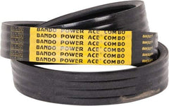 Bando - Section CX, 7/8" Wide, 166" Outside Length, V-Belt - Black, No. CX162 - Caliber Tooling