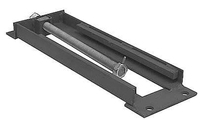 Made in USA - 6-1/4" Wide, Steel Bearing Take Up Frame - Caliber Tooling