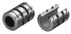 Pacific Bearing - 5/8" ID, 1,470 Lb Static Load Capacity, Open Linear Bearing - 1-1/8" OD - Caliber Tooling