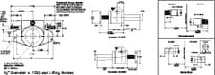 Duff-Norton - 1/2 Ton Capacity, 6" Lift Height, Upright Mechanical Screw Actuator - Threaded End - Caliber Tooling