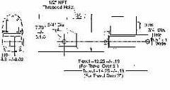 Duff-Norton - 12" Stroke Len, 24% Duty Cycle, 115 Volt, Linear Electromechanical Actuator with Limit Switch - AC Input, 0.67" per Second, 250 Lb Capacity - Caliber Tooling