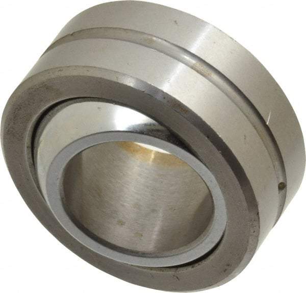 Made in USA - 3/4" Bore Diam, 31,920 Lb Dynamic Capacity, 3/4" Wide, Ball-Joint Spherical Plain Bearing - 1-7/16" OD - Caliber Tooling