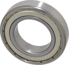 Tritan - 1-1/4" Bore Diam, 2-1/4" OD, Double Shield Deep Groove Radial Ball Bearing - 1/2" Wide, 1 Row, Round Bore, 2,090 Lb Static Capacity, 3,150 Lb Dynamic Capacity - Caliber Tooling