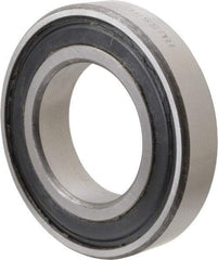 Tritan - 55mm Bore Diam, 100mm OD, Double Shield Deep Groove Radial Ball Bearing - 21mm Wide, 1 Row, Round Bore, 6,500 Lb Static Capacity, 9,750 Lb Dynamic Capacity - Caliber Tooling