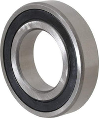 Tritan - 45mm Bore Diam, 85mm OD, Double Seal Deep Groove Radial Ball Bearing - 19mm Wide, 1 Row, Round Bore, 4,600 Lb Static Capacity, 7,300 Lb Dynamic Capacity - Caliber Tooling