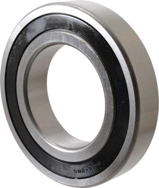 Tritan - 70mm Bore Diam, 125mm OD, Double Seal Deep Groove Radial Ball Bearing - 24mm Wide, 1 Row, Round Bore, 9,900 Lb Static Capacity, 14,000 Lb Dynamic Capacity - Caliber Tooling