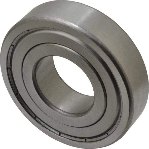 Tritan - 35mm Bore Diam, 80mm OD, Double Shield Deep Groove Radial Ball Bearing - 21mm Wide, 1 Row, Round Bore, 4,300 Lb Static Capacity, 7,500 Lb Dynamic Capacity - Caliber Tooling