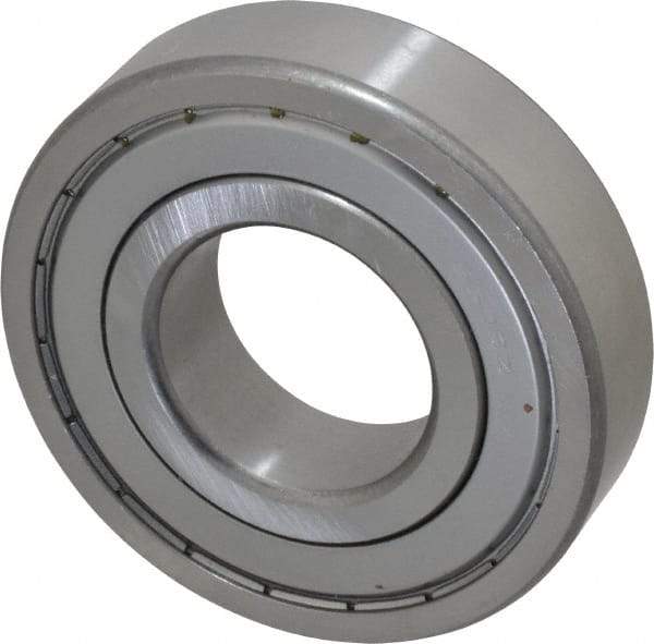 Tritan - 45mm Bore Diam, 100mm OD, Double Shield Deep Groove Radial Ball Bearing - 25mm Wide, 1 Row, Round Bore, 7,200 Lb Static Capacity, 11,900 Lb Dynamic Capacity - Caliber Tooling