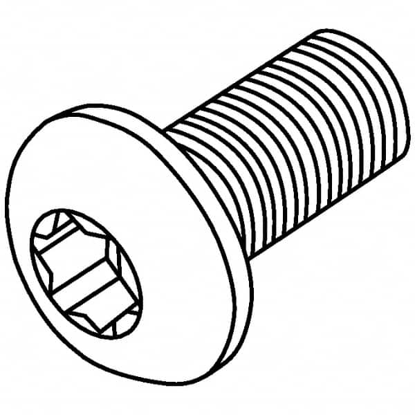 Kennametal - Cap Screw for Indexable Boring - For Use with Cartridges - Caliber Tooling