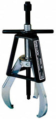 Posi Lock Puller - 12" Spread, 17 Ton Capacity, Puller - 8" Reach, 16-1/4" Long, For Bearings, Gears & Pulleys - Caliber Tooling