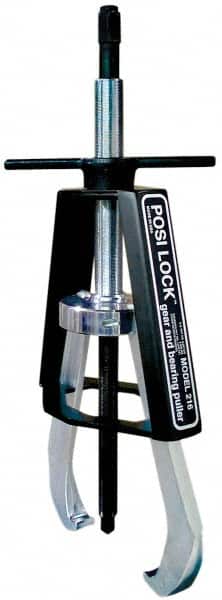 Posi Lock Puller - 25" Spread, 35 Ton Capacity, Puller - 14" Reach, 32" Long, For Bearings, Gears & Pulleys - Caliber Tooling