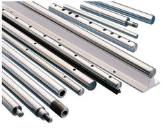 Thomson Industries - 3/8" Diam, 3' Long, Stainless Steel Standard Round Linear Shafting - 50-55C Hardness, .3745/.3740 Tolerance - Caliber Tooling