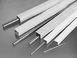 Thomson Industries - 5/8" Diam, 2' Long, Steel Standard Round Linear Shafting - Unhardened - Caliber Tooling