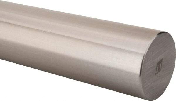 Thomson Industries - 1-1/2" Diam, 3' Long, Steel Standard Round Linear Shafting - 60-65C Hardness, 1.2494/1.2489 Tolerance - Caliber Tooling