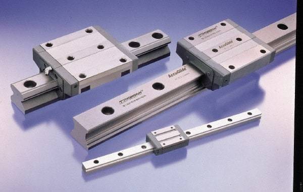 Thomson Industries - 1,000mm OAL x 20mm Overall Width x 18mm Overall Height Roller Rail System - 60mm Between Holes - Caliber Tooling