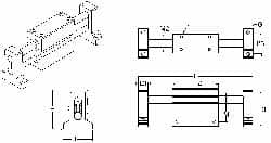 Thomson Industries - Manually Driven Linear Motion System - 36" Long x 3" Wide - Caliber Tooling