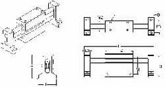 Thomson Industries - Manually Driven Linear Motion System - 12" Long x 3" Wide - Caliber Tooling